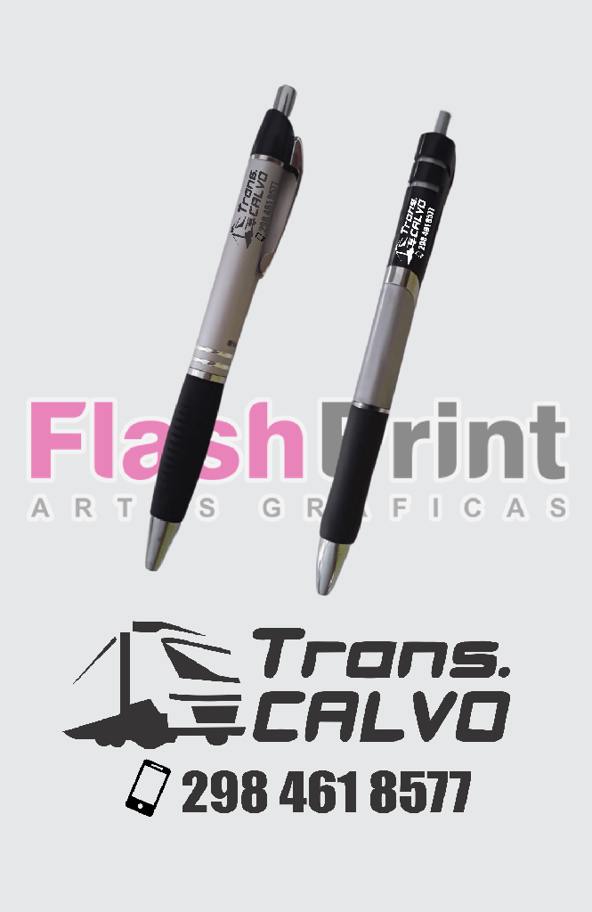 Impresión en bolígrafos, lápices, ...